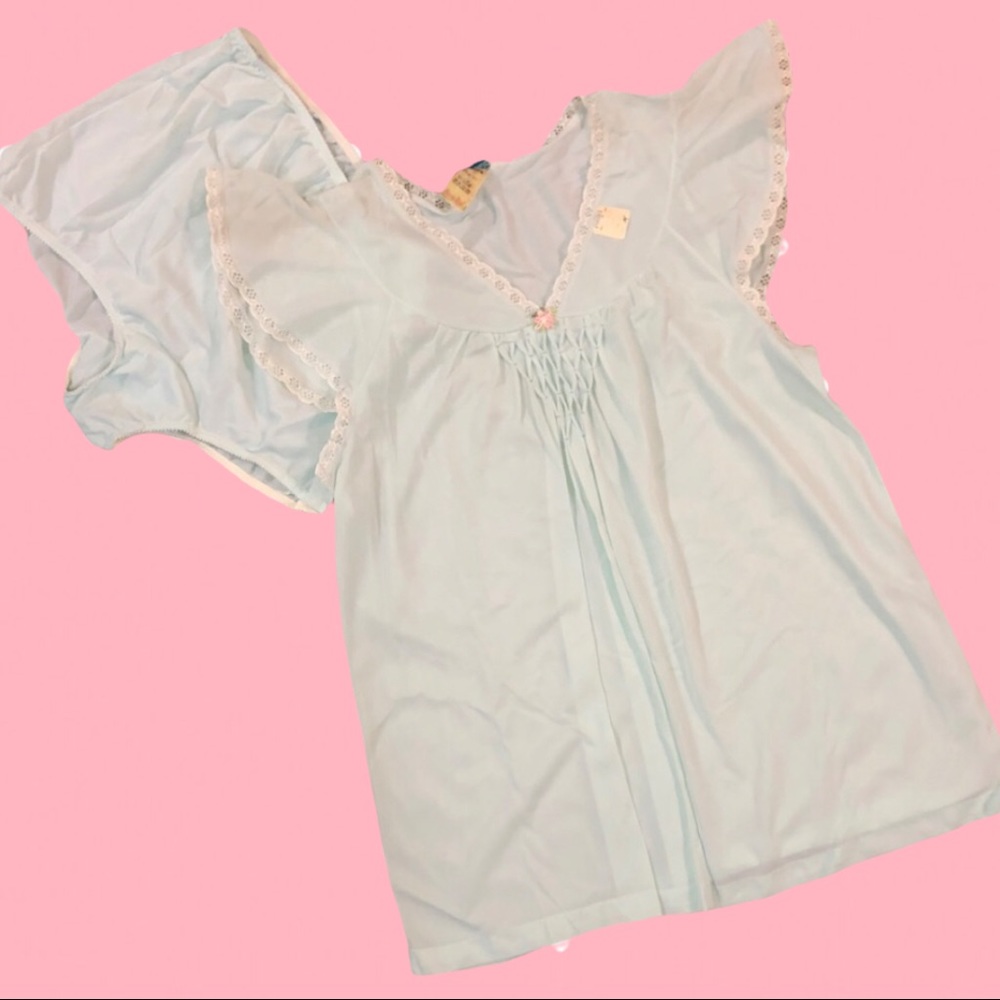 Vintage Movie Star Cami and Panty Set
